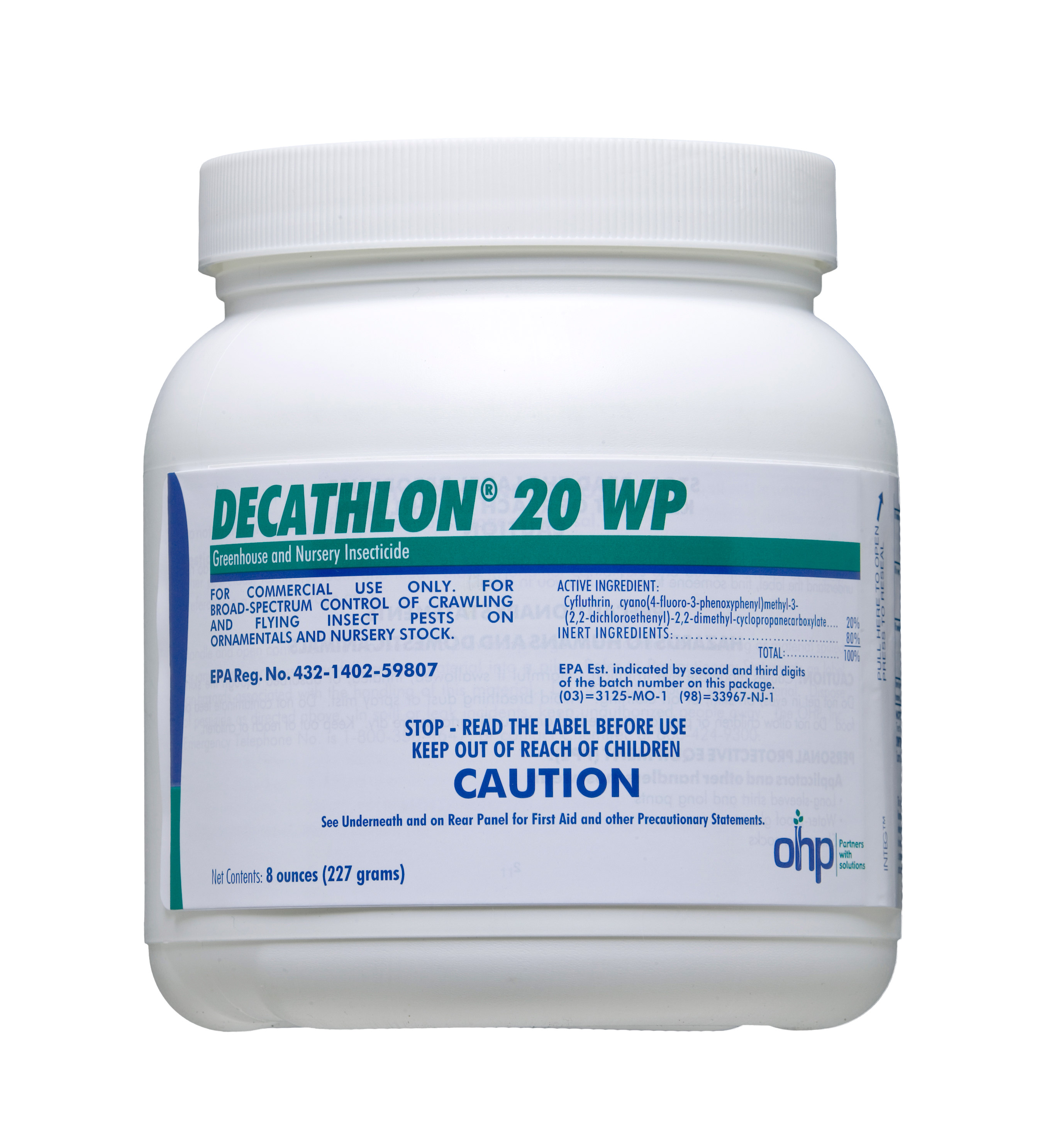 Decathlon® 20 WP 0.5 lb Jar - Insecticides